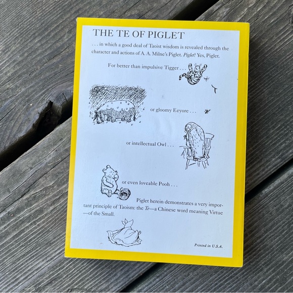 The Te Of Piglet Vintage 1992 1st Printing Softcover Book By Benjamin Hoff - Picture 2 of 16